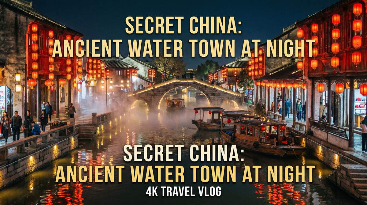 幼幼古镇夜景旅拍视频