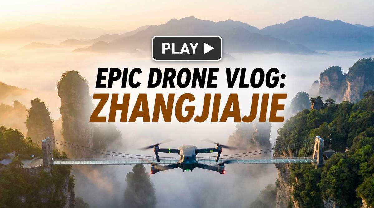 幼幼张家界航拍视频